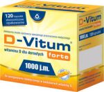 D-Vitum Forte witamina D dla dorosłych 1000 j.m. 60 kaps.